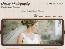 Tablet Screenshot of daysyphotography.com